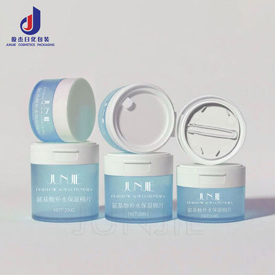 리필 가능한 PET 플립탑 화장품 용기 (150g 200g 250g 크기의 스킨 케어 크림 용기)